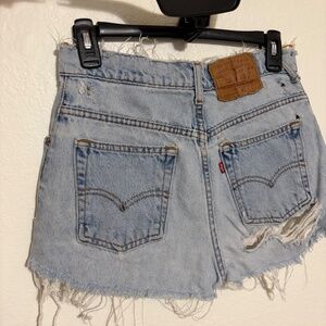 Rare Vintage Distressed Levis Shorts